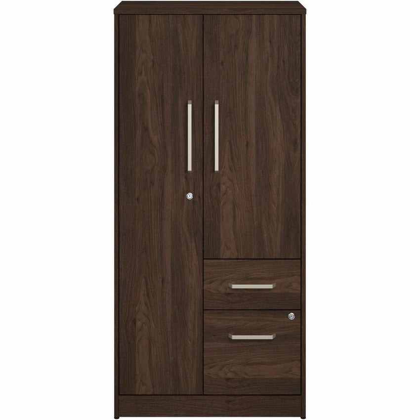 Bush Furniture Vista Wardrobe Cabinet with Drawers (VSS130X) - SchoolOutlet