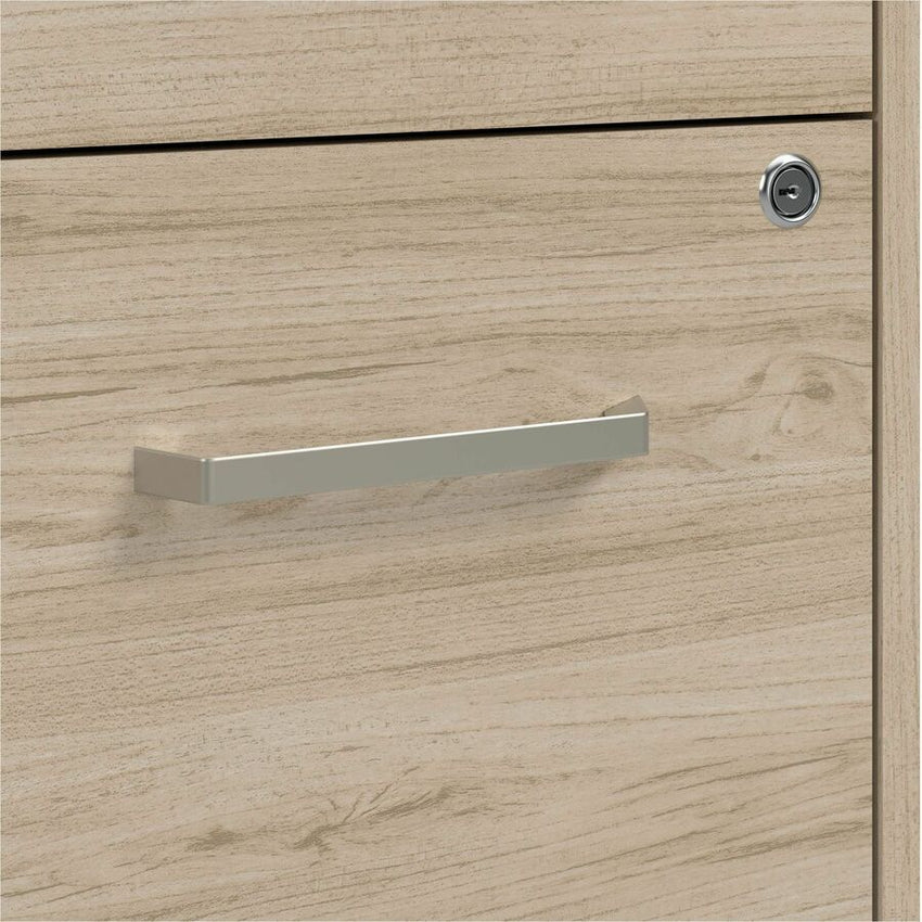 Bush Furniture Vista Wardrobe Cabinet with Drawers (VSS130X) - SchoolOutlet