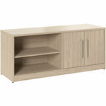 Bush Furniture Vista Low Storage Cabinet with Doors and Shelves (VSS160X) - SchoolOutlet