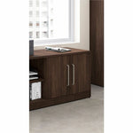 Bush Furniture Vista Low Storage Cabinet with Doors and Shelves (VSS160X) - SchoolOutlet