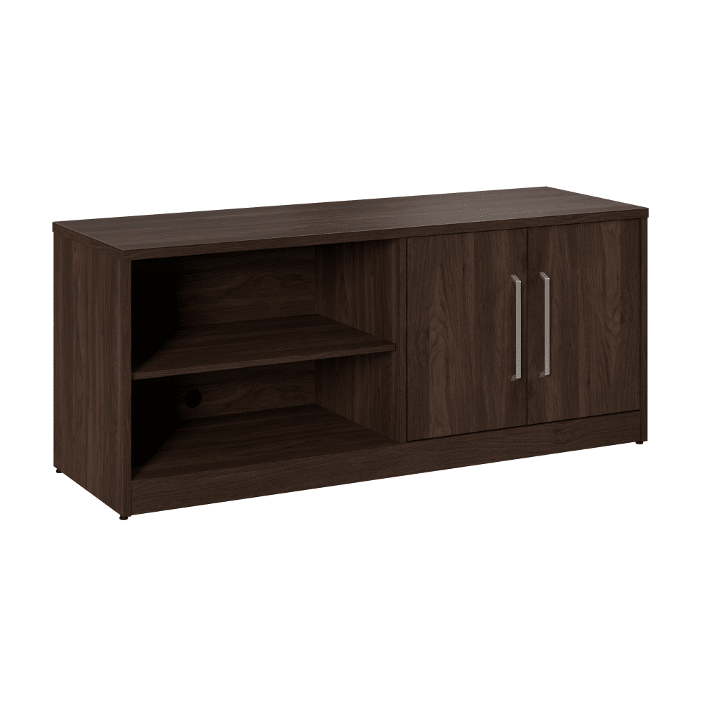 Bush Furniture Vista Low Storage Cabinet with Doors and Shelves (VSS160X) - SchoolOutlet
