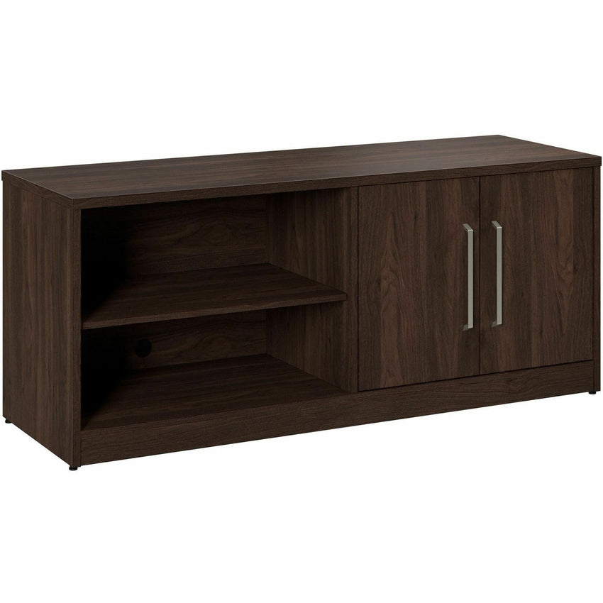 Bush Furniture Vista Low Storage Cabinet with Doors and Shelves (VSS160X) - SchoolOutlet