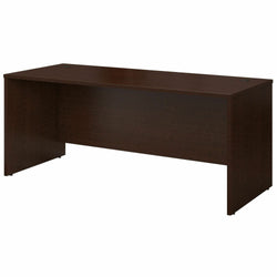 Bush Furniture 71"W Office Desk with Wire Management and Scratch-Resistant Laminate Surface (WC12936X)