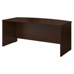 Bush Furniture 71"W Office Desk with Wire Management and Scratch-Resistant Laminate Surface (WC12946X)