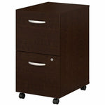 Bush Furniture 2 - Drawer Mobile File Cabinet with Lock and Smooth Ball - Bearing Slides (WC12952X) - SchoolOutlet