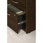 Bush Furniture 3 - Drawer Mobile File Cabinet with Lock and Full - Extension Slides (WC12953X) - SchoolOutlet