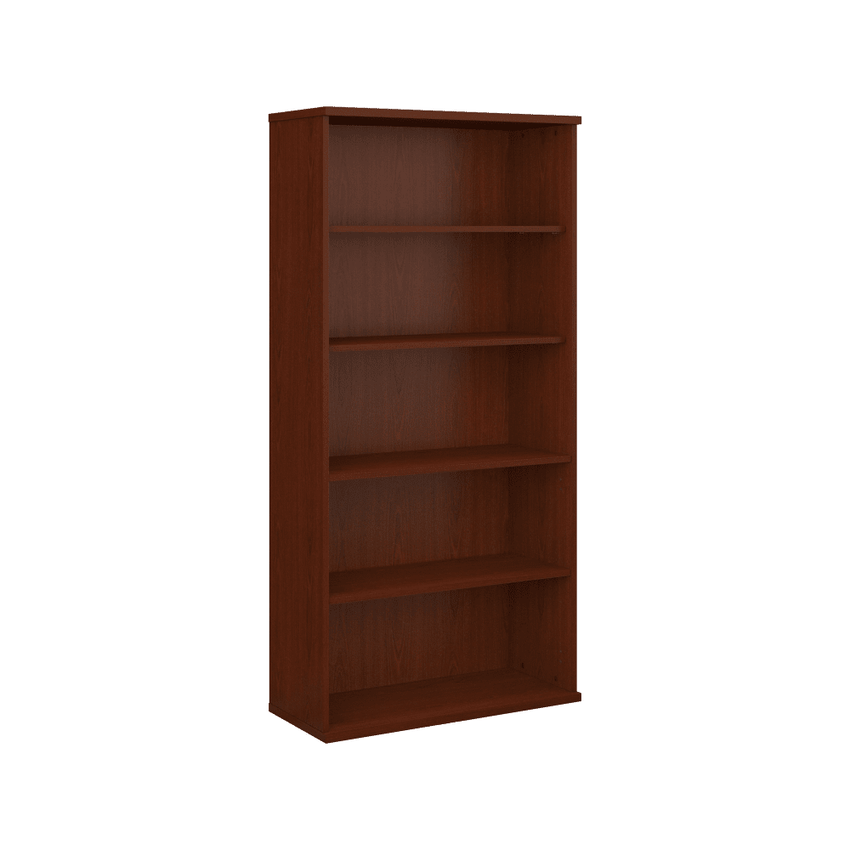 Bush Furniture 36W 5 - Shelf Tall Bookcase - Modern Office Storage & Display Unit (WC12914X) - SchoolOutlet