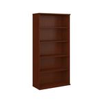 Bush Furniture 36W 5 - Shelf Tall Bookcase - Modern Office Storage & Display Unit (WC12914X) - SchoolOutlet