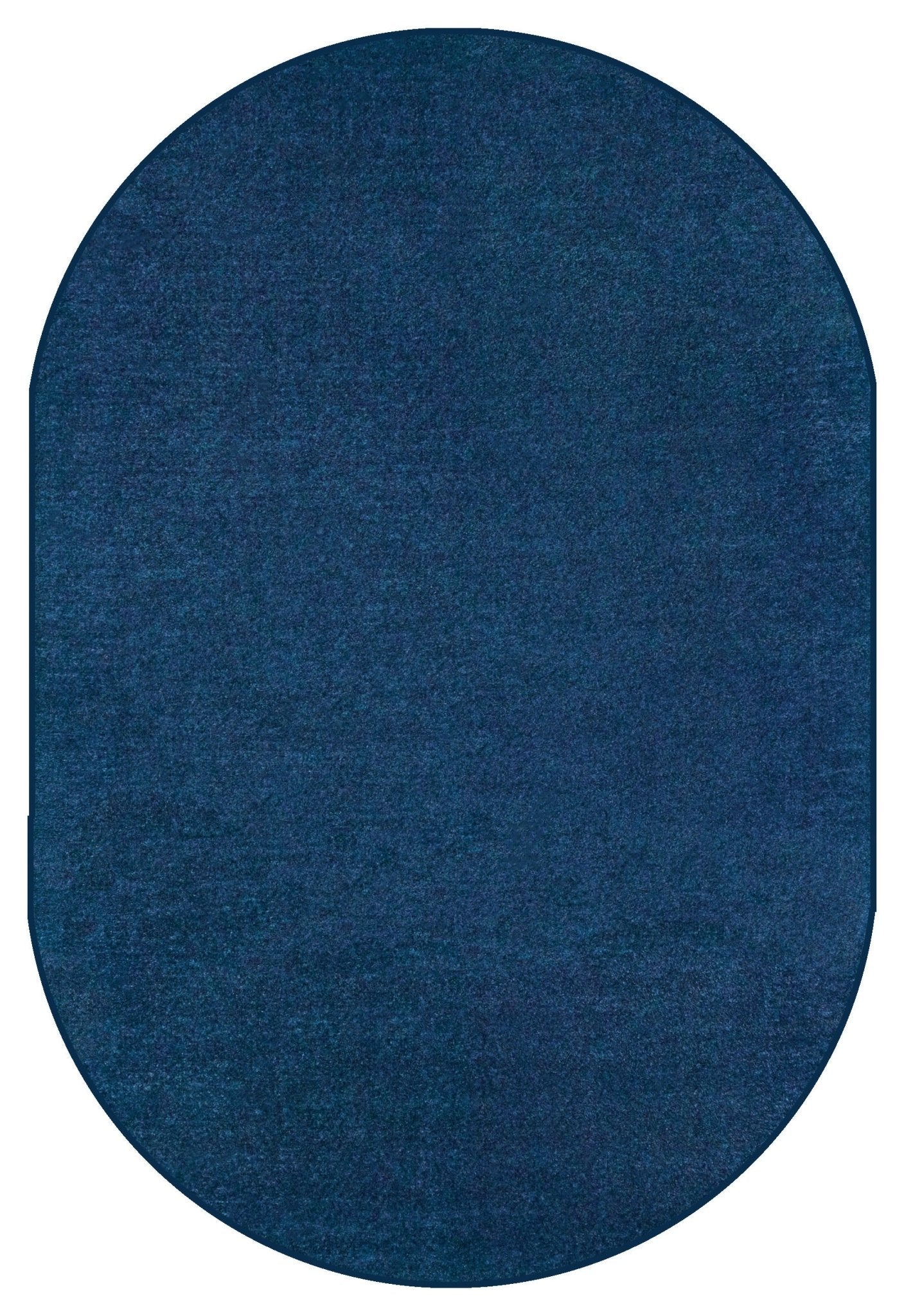 Carpets for Kids Mt St Helens Solids Collection Oval Area Rug - 6' x 9' - SchoolOutlet