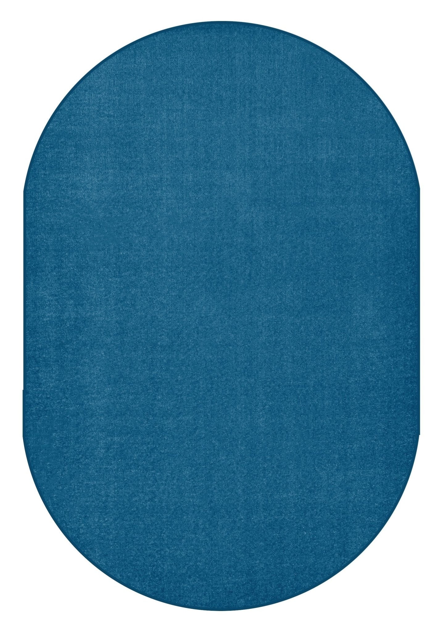 Carpets for Kids Mt St Helens Solids Collection Oval Area Rug - 8'3" x 11'8" - SchoolOutlet