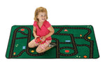 Carpets for Kids Go - Go Driving Play Value Rug, Green, 3' x 4'6