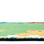 Carpets for Kids Garden Time Play Value Rug, Green, 3' x 4'6