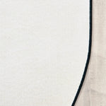 Carpets for Kids Bilingual Paint by Numero Oval Rug, Multi Color, 6'9