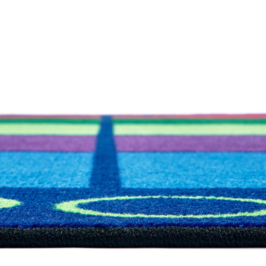 Carpets for Kids Colorful Places Seating Rug, Multi Color, 7'6" x 12' (CFK - 8612) - SchoolOutlet