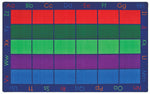 Carpets for Kids Colorful Places Seating Rug, Multi Color, 8'4