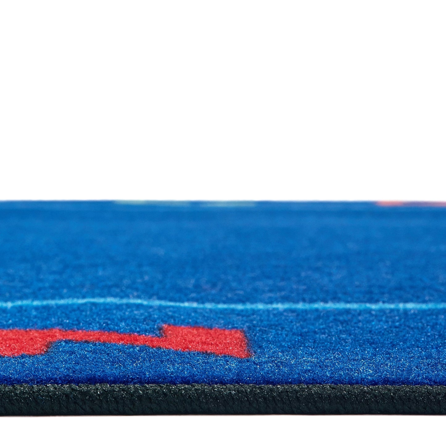 Carpets for Kids Alphabet Value Rug Rectangle, Blue, 7'6" x 12' (CFK - 90.88) - SchoolOutlet