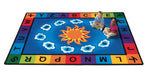 Carpets for Kids Sunny Day Learn & Play Rectangular Rug, 8'4