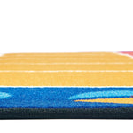 Carpets for Kids Fun with Phonics Seating Rug, Multi Color, 7'6