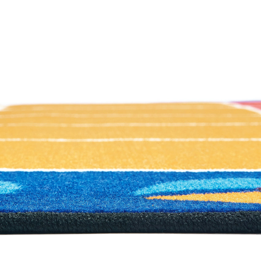 Carpets for Kids Fun with Phonics Seating Rug, Multi Color, 8'4" x 13'4" (CFK - 9614) - SchoolOutlet