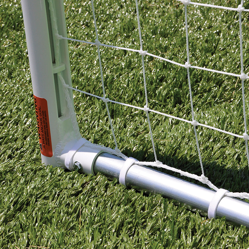 Jaypro Sports Classic Club Round Soccer Goal Set (2 Soccer Goals), 6.5'H x 18.5'W x 2'B x 6'D (CC18S)