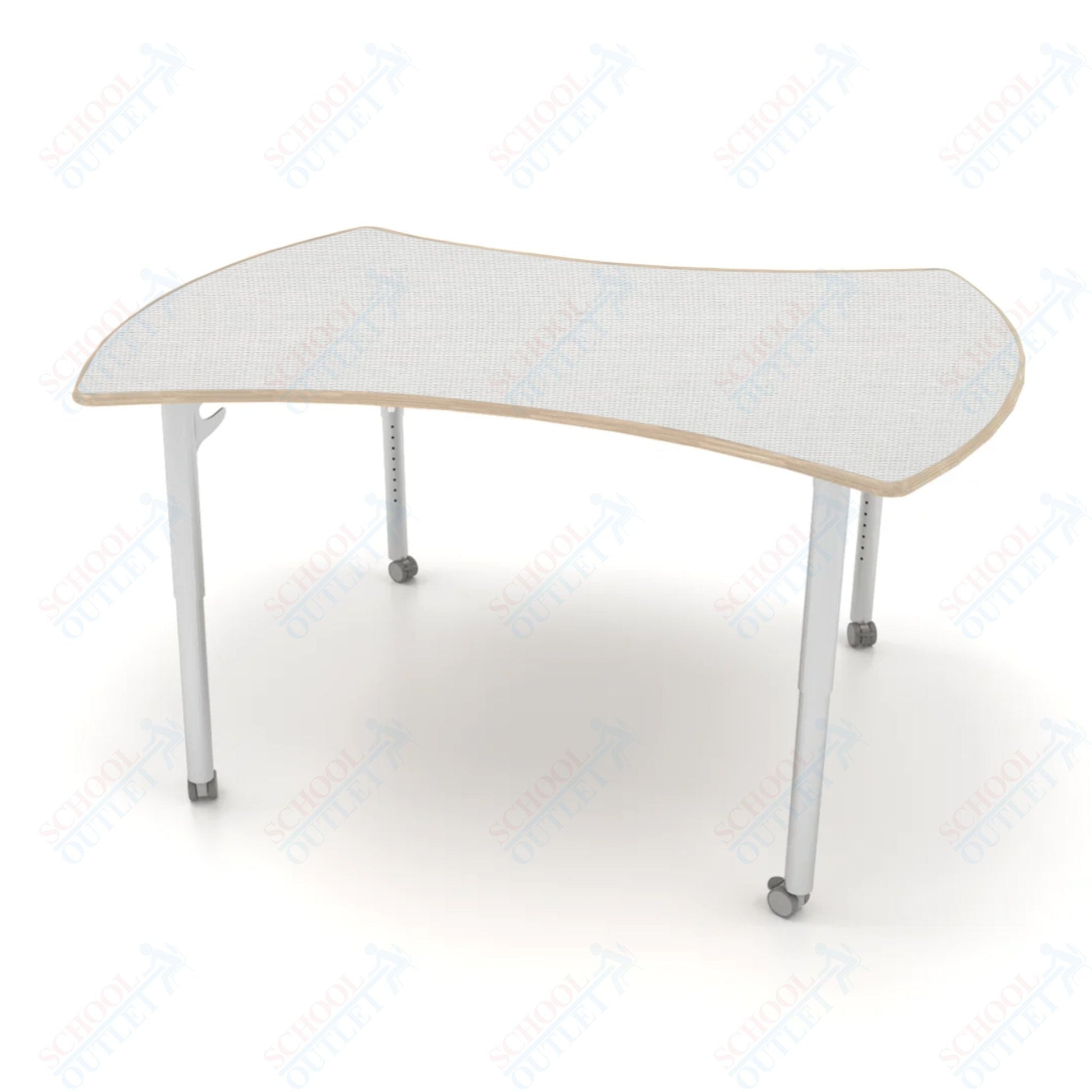 CEF ESTO Table 60" x 52" High - Pressure Laminate on Baltic Birch Top and Adjustable Height Legs - SchoolOutlet