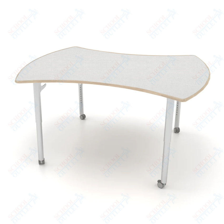 CEF ESTO Table 60" x 52" High - Pressure Laminate on Baltic Birch Top and Adjustable Height Legs - SchoolOutlet