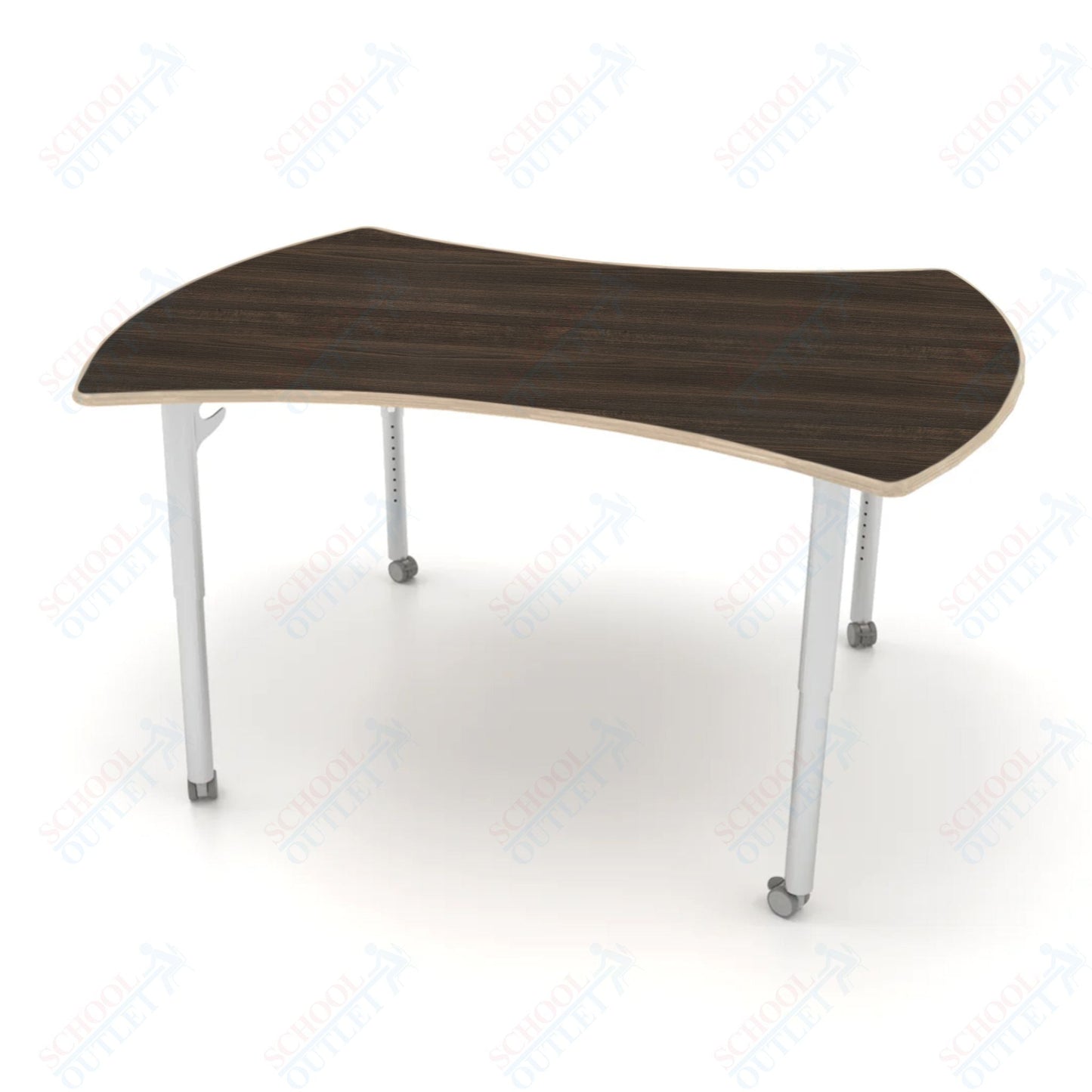 CEF ESTO Table 60" x 52" High - Pressure Laminate on Baltic Birch Top and Adjustable Height Legs - SchoolOutlet