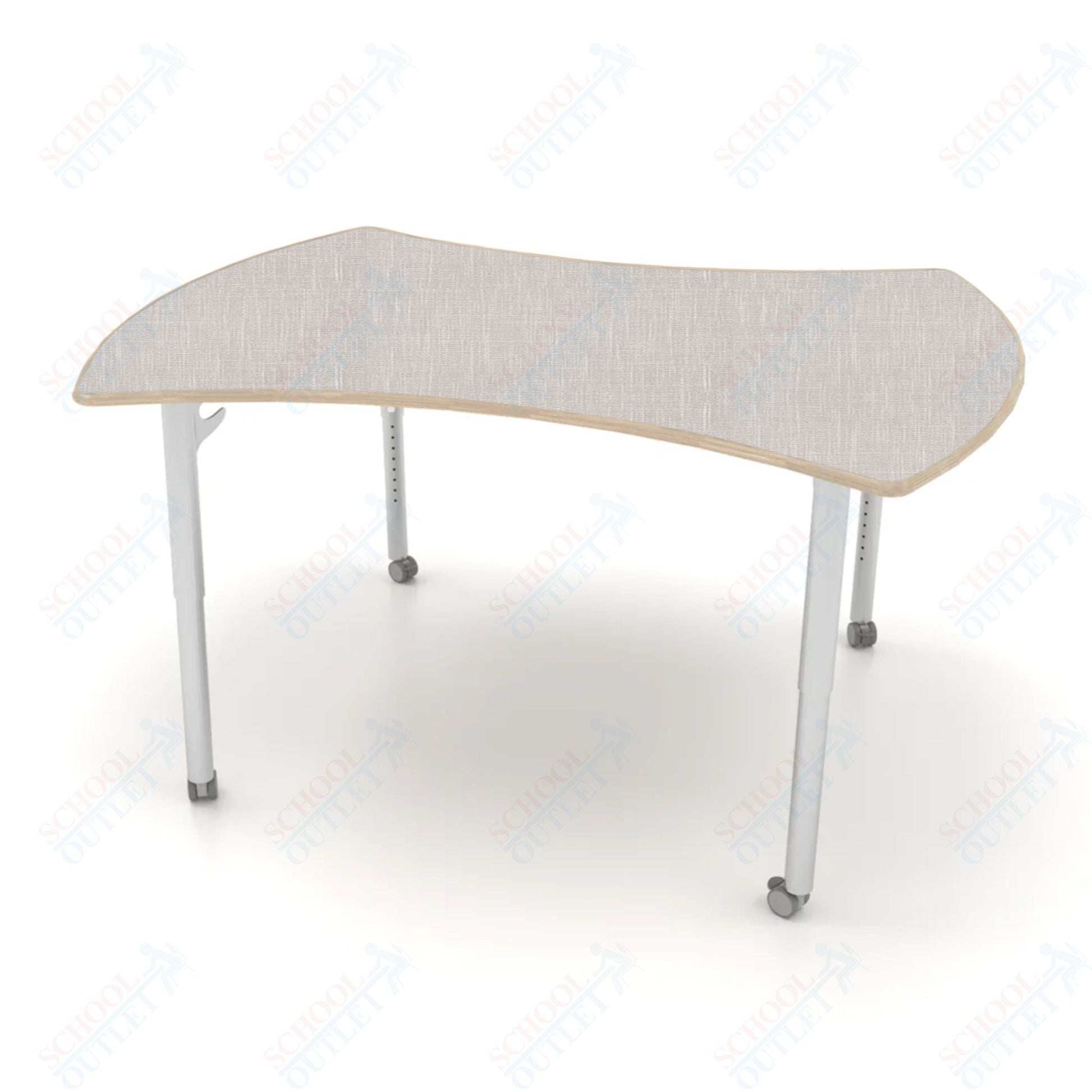 CEF ESTO Table 60" x 52" High - Pressure Laminate on Baltic Birch Top and Adjustable Height Legs - SchoolOutlet