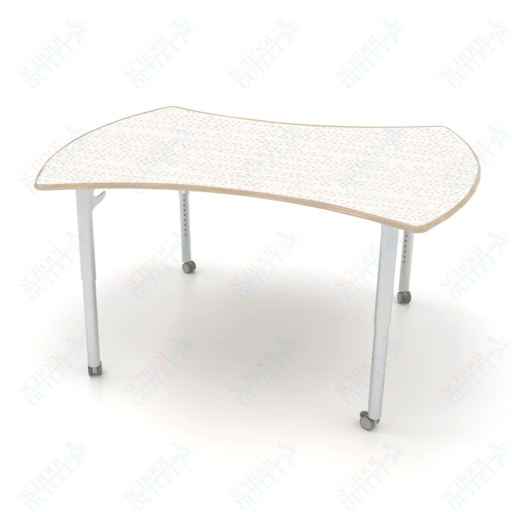 CEF ESTO Table 60" x 52" High - Pressure Laminate on Baltic Birch Top and Adjustable Height Legs - SchoolOutlet