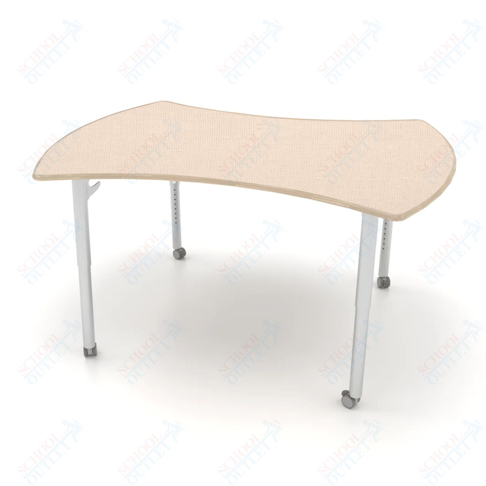 CEF ESTO Table 60" x 52" High - Pressure Laminate on Baltic Birch Top and Adjustable Height Legs - SchoolOutlet