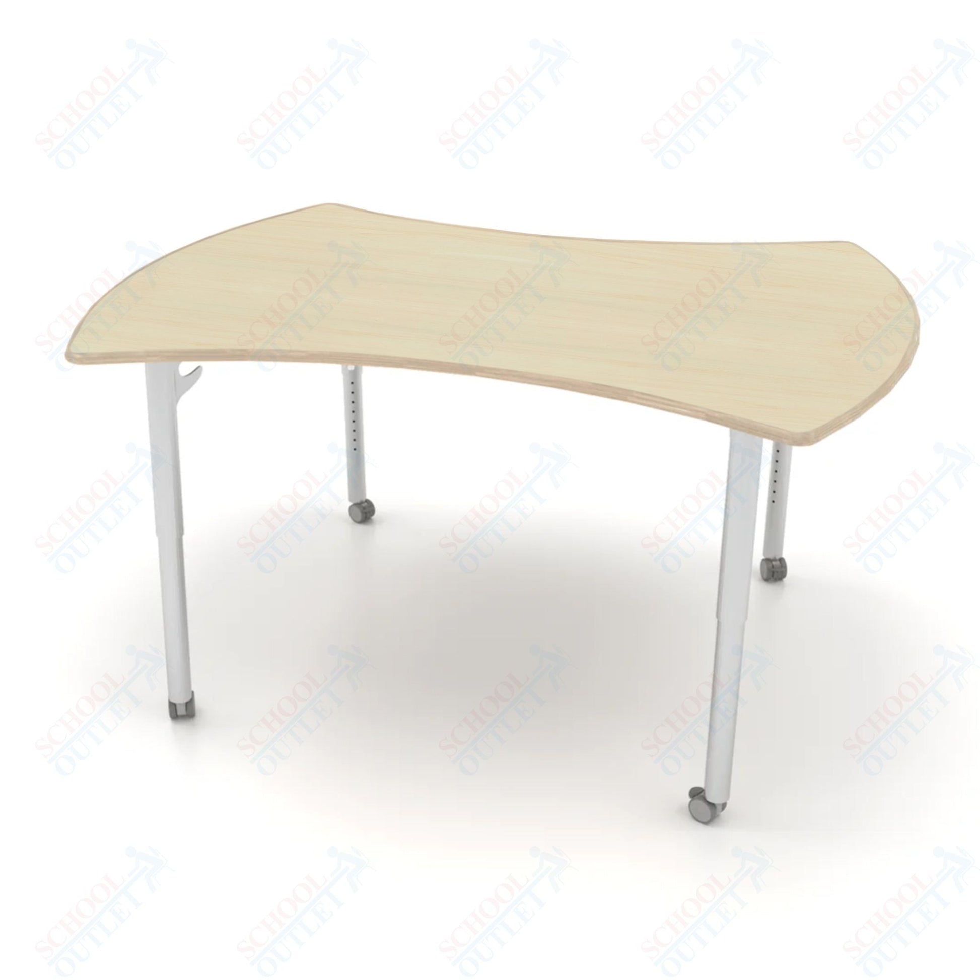 CEF ESTO Table 60" x 52" High - Pressure Laminate on Baltic Birch Top and Adjustable Height Legs - SchoolOutlet