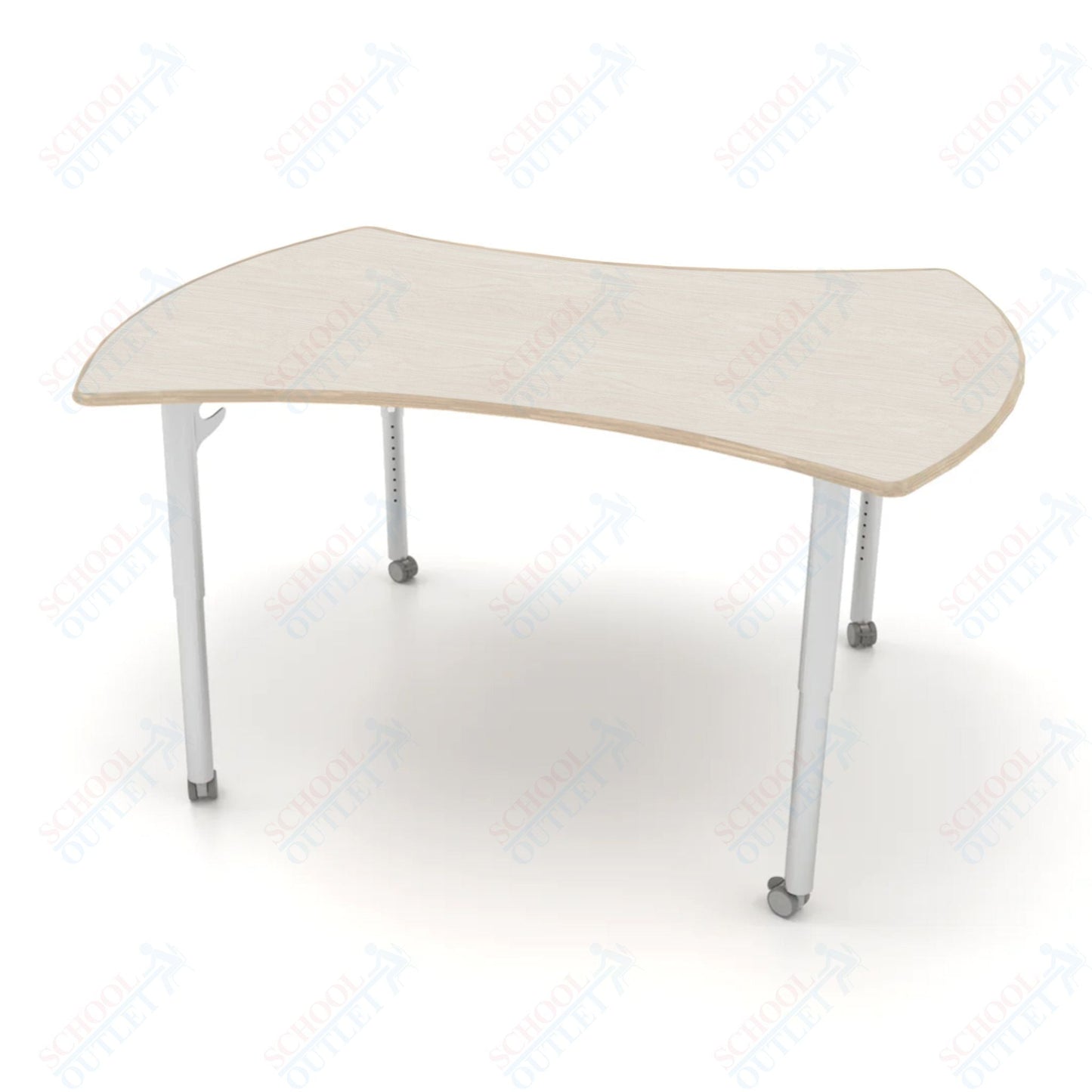 CEF ESTO Table 60" x 52" High - Pressure Laminate on Baltic Birch Top and Adjustable Height Legs - SchoolOutlet