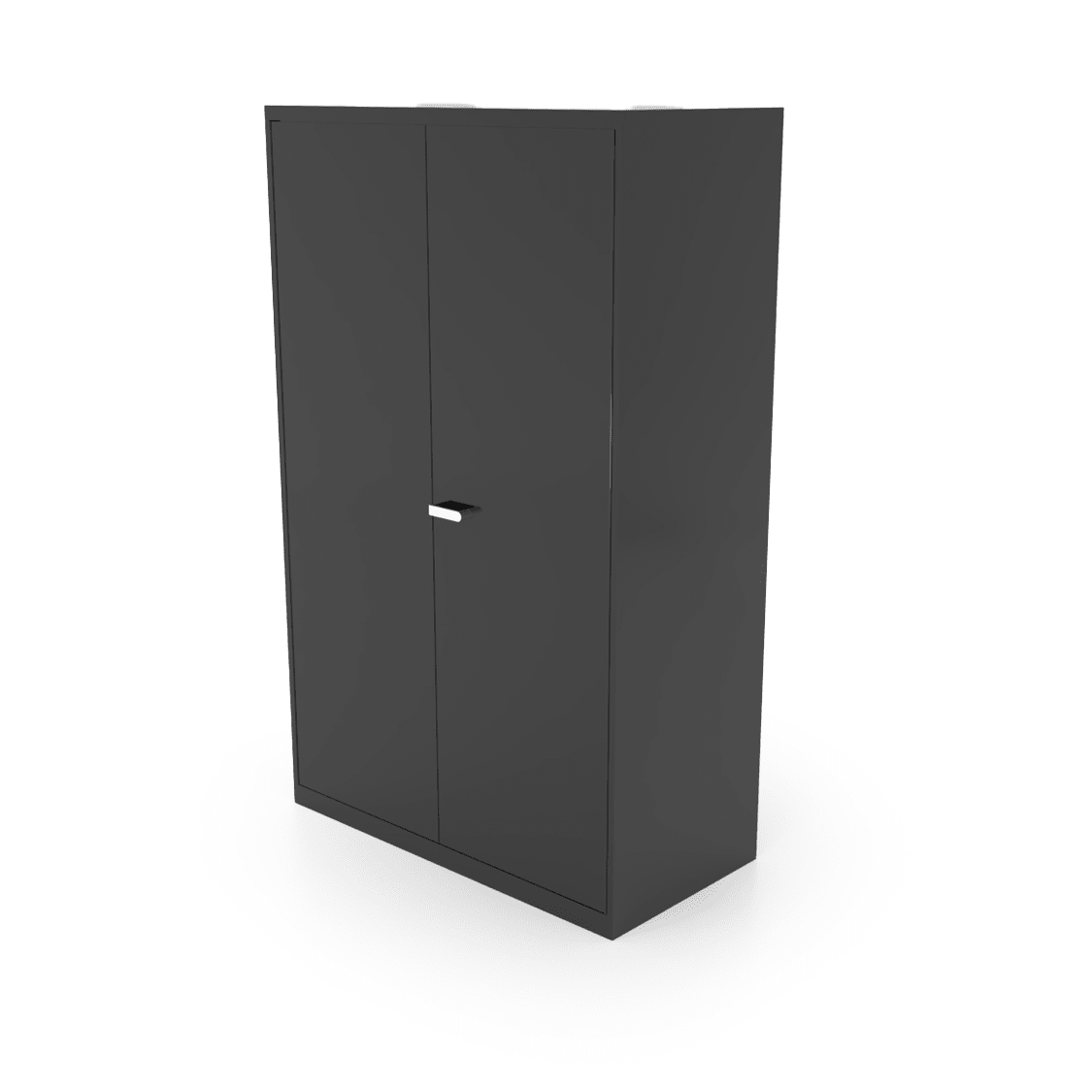 CEF Forge Metal Storage Cabinet 48" Wide x 78" Tall - Includes 4 Adjustable Shelves and 2 Drawer Storage System in Bottom & Metal Peg Board Panel in Top (CEF - FC - 4878 - 5S - DD - 2D - PG) - SchoolOutlet