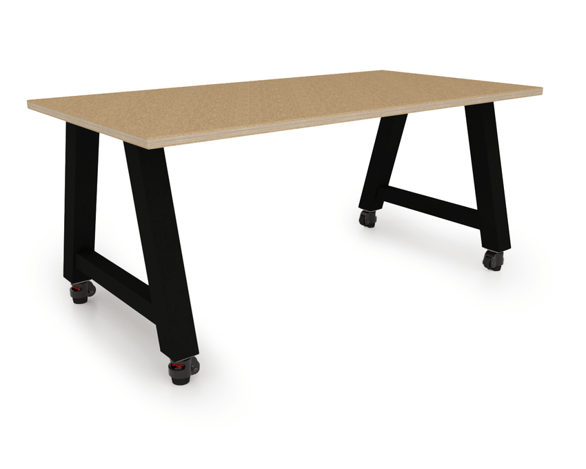 CEF Forge Quickset Table 42"W x 84"L x 36"H with 1.5" Shop Top HDF w/Plywood Core (CEF - FORGE - QSET - 4284 - ST) - SchoolOutlet