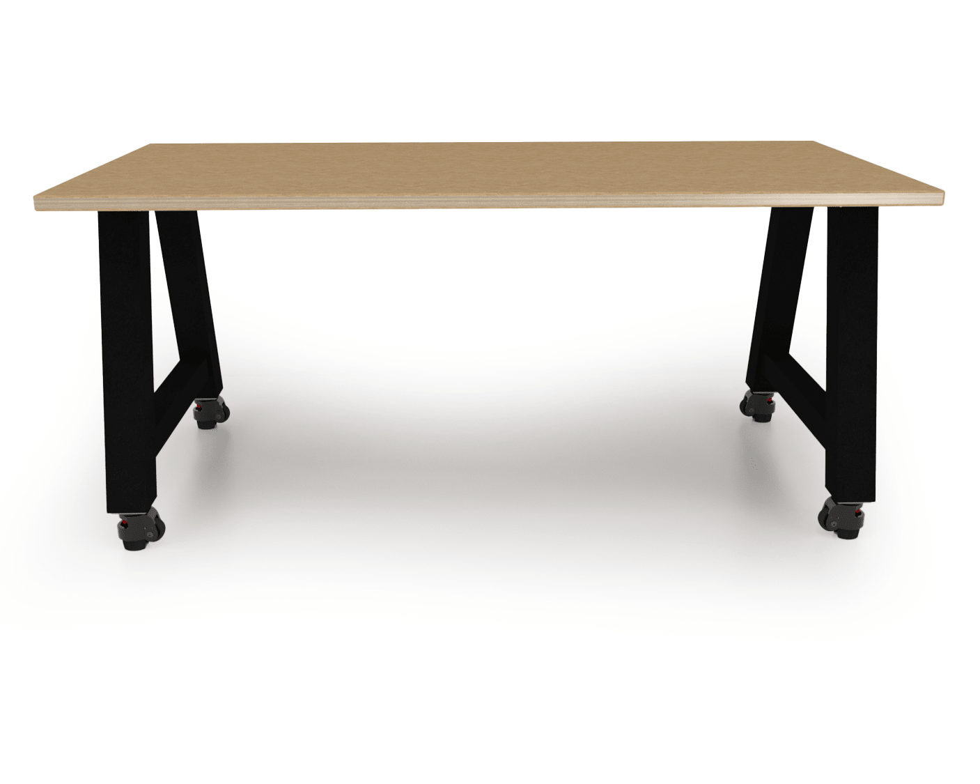 CEF Forge Quickset Table 42"W x 84"L x 36"H with 1.5" Shop Top HDF w/Plywood Core (CEF - FORGE - QSET - 4284 - ST) - SchoolOutlet