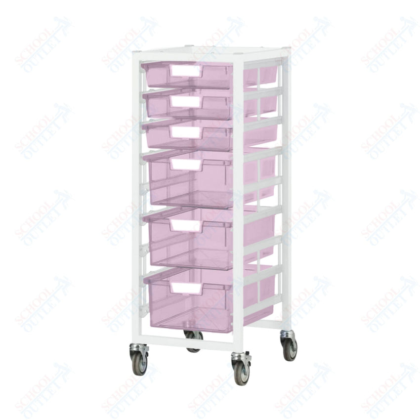 Certwood Nimble Tower - Slim Line - 9 Module - Mobile Storage Cart (CRT - CE2097LG) - SchoolOutlet