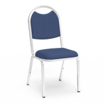 Virco 8917 - Upholstered Stack Chair, Rounded Back, Padded Dome Seat (Virco 8917)