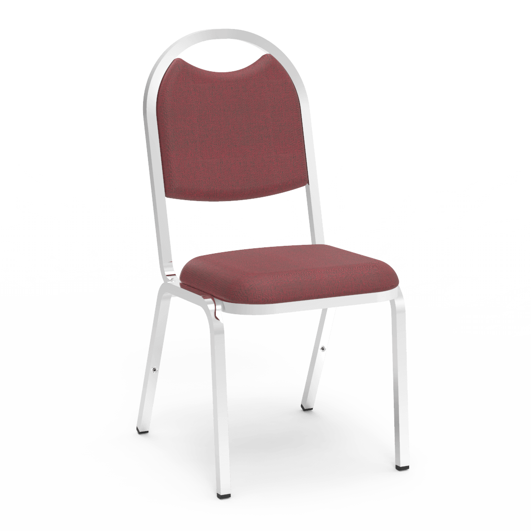 Virco 8917 - Upholstered Stack Chair, Rounded Back, Padded Dome Seat (Virco 8917)