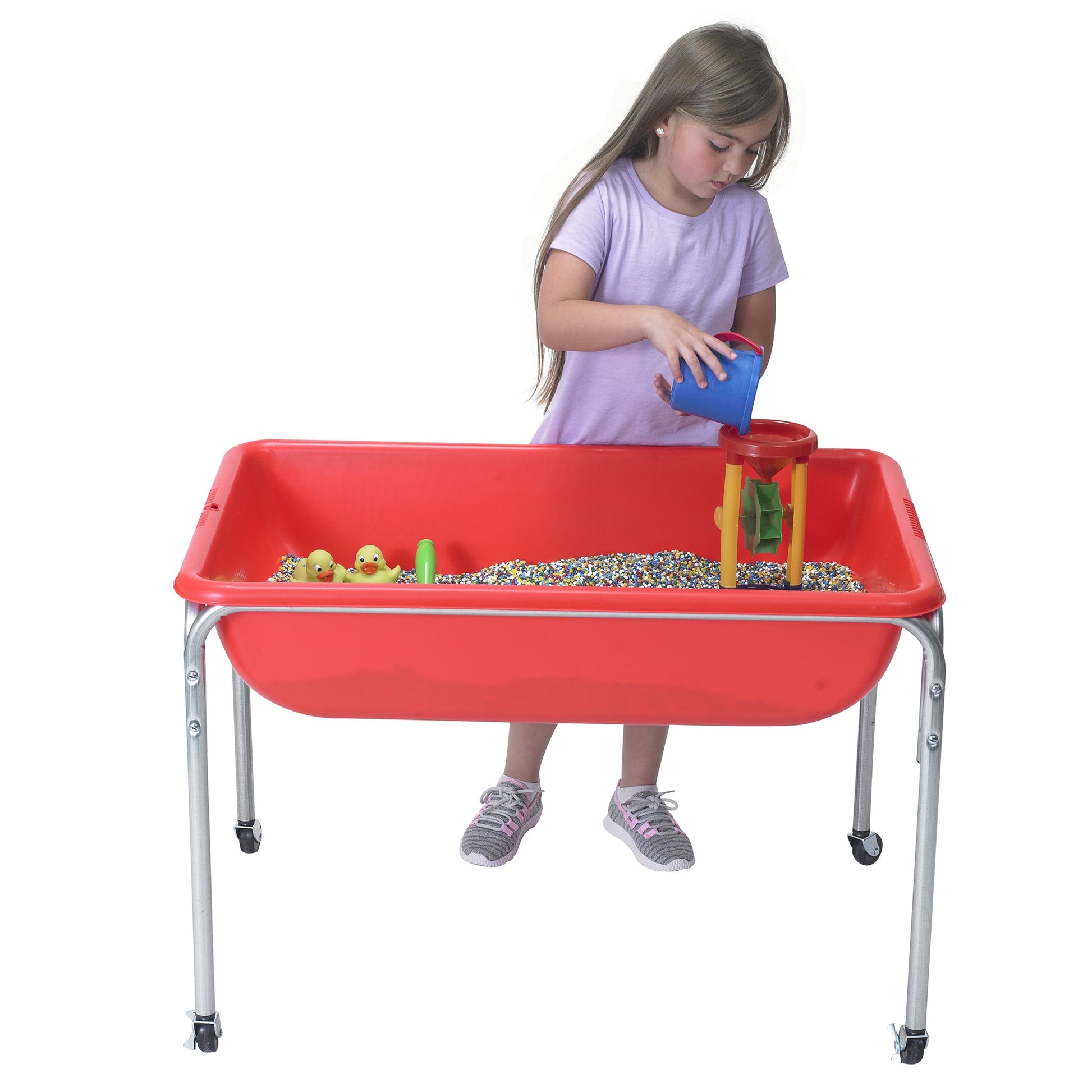 Children's Factory Medium Sensory Table - 24" Table and Lid (1135-24) - SchoolOutlet