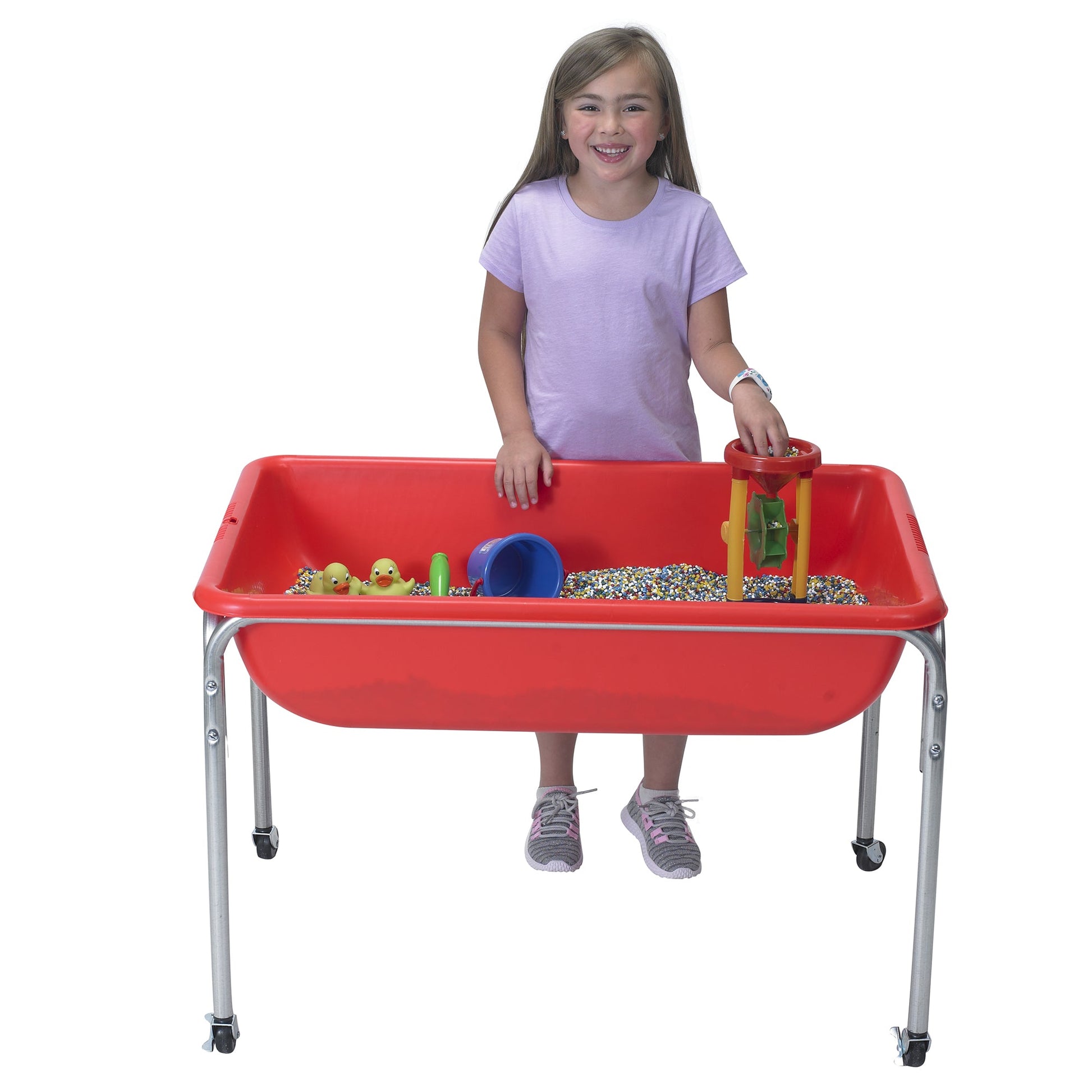 Children's Factory Medium Sensory Table - 24" Table and Lid (1135-24) - SchoolOutlet