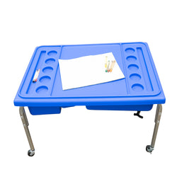 Children's Factory Neptune Sensory Table - 24" Table and Lid
