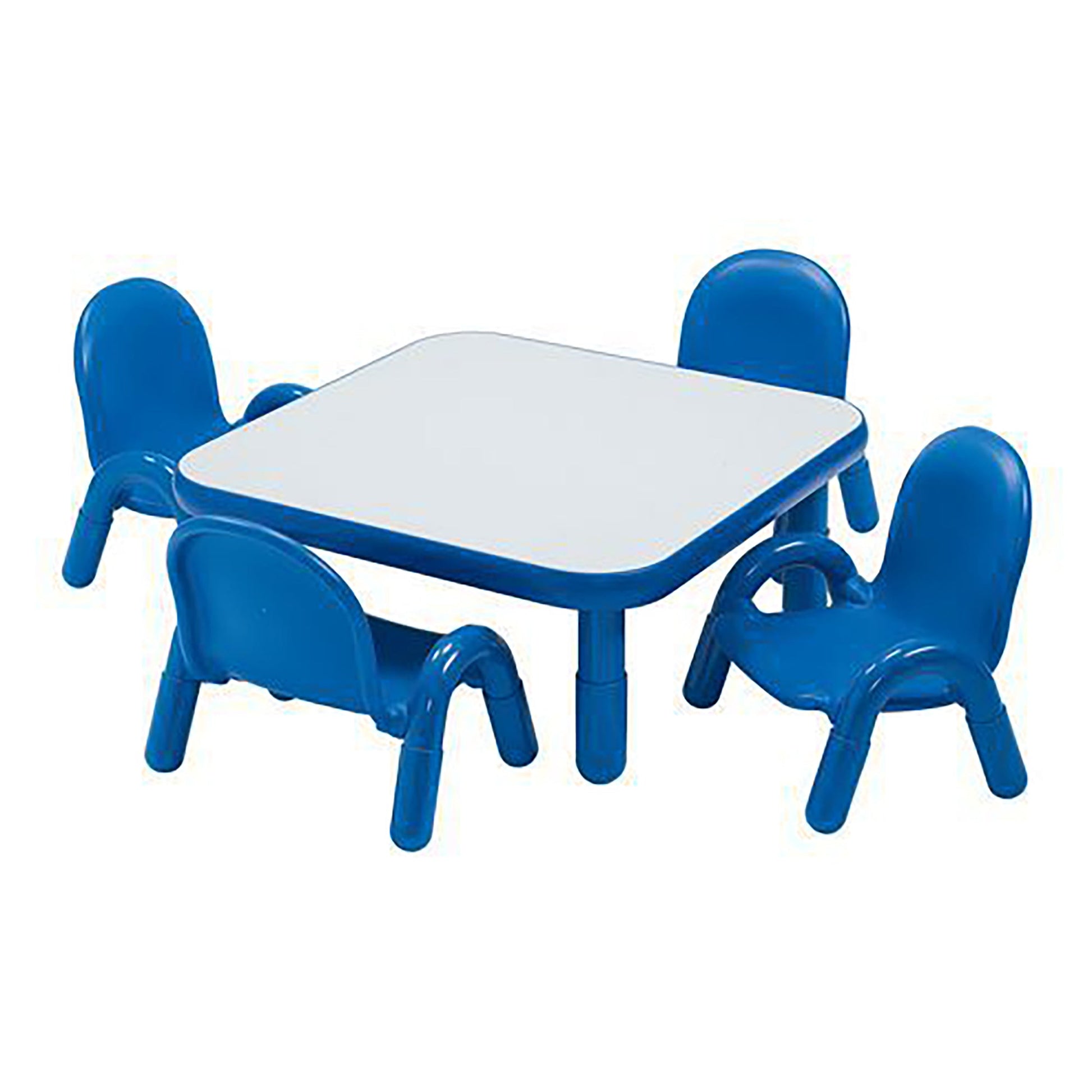 Angeles BASELINE Toddler 30" Square Table & Chair Set - SchoolOutlet