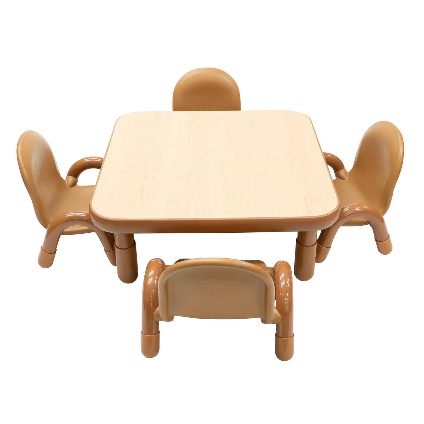 Angeles BASELINE Toddler 30" Square Table & Chair Set - SchoolOutlet