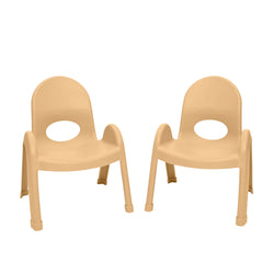 Angeles Value Stack 7" Child Chair - Set of 2