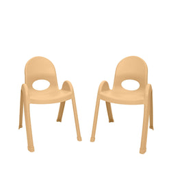 Angeles Value Stack 13" Child Chair - Set of 2
