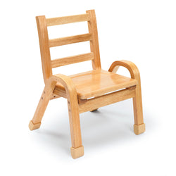 Angeles NaturalWood Collection 13" Chair - Set of 2