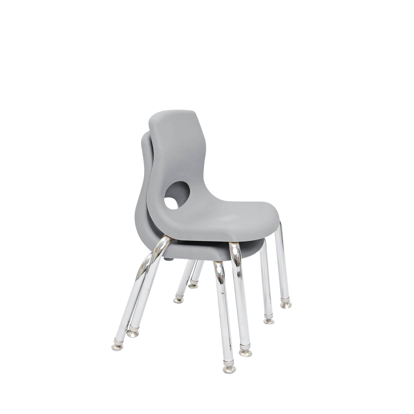 Angeles MyPosture Plus 12" Chair with Chrome Legs - Set of 2 - SchoolOutlet