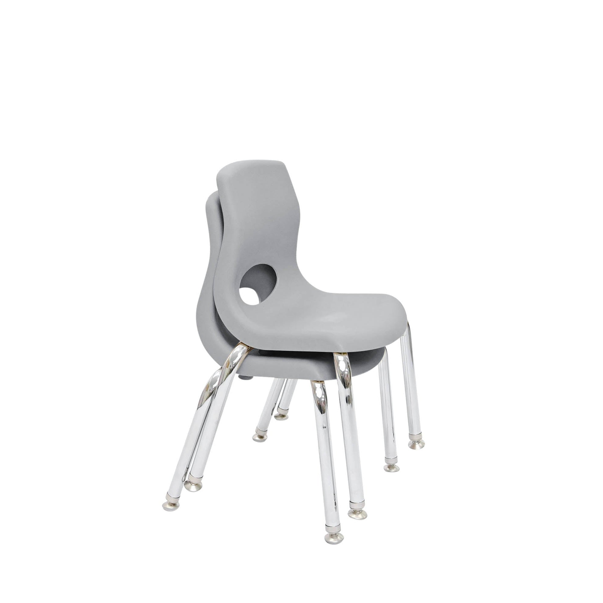 Angeles MyPosture Plus 12" Chair with Chrome Legs - Set of 2 - SchoolOutlet