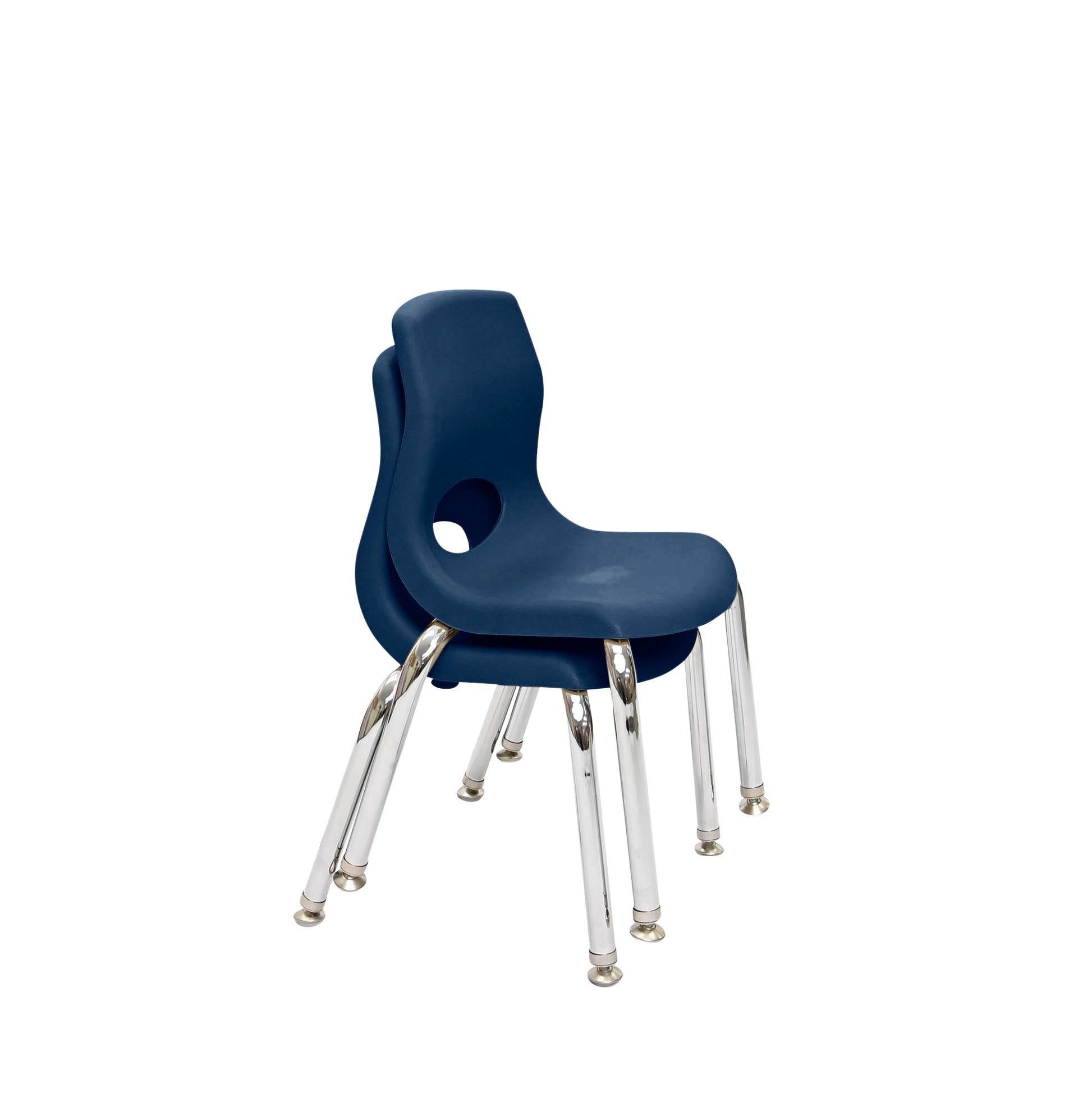 Angeles MyPosture Plus 12" Chair with Chrome Legs - Set of 2 - SchoolOutlet