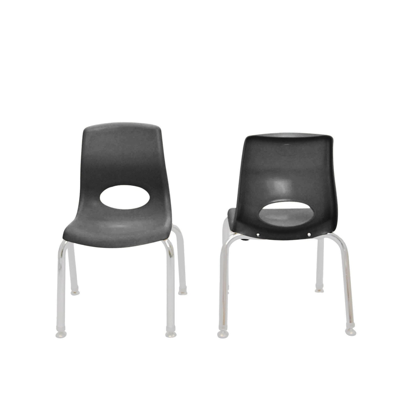 Angeles MyPosture Plus 12" Chair with Chrome Legs - Set of 2 - SchoolOutlet